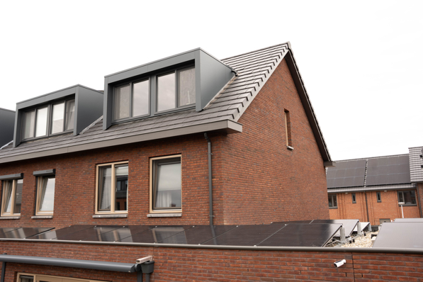 Een woning met het Qsilence PVT warmtepomp systeem van HR energy