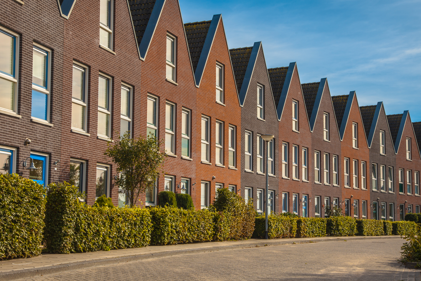 Rijtjeswoningen in Nederland