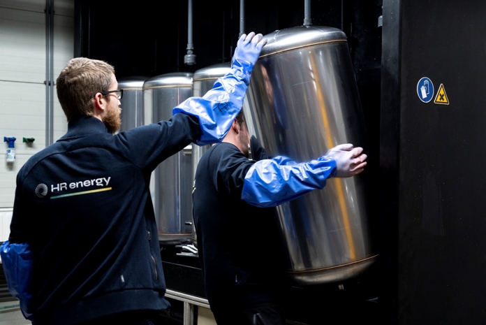 Productie Qstore boilers en voorraadvaten van HR energy