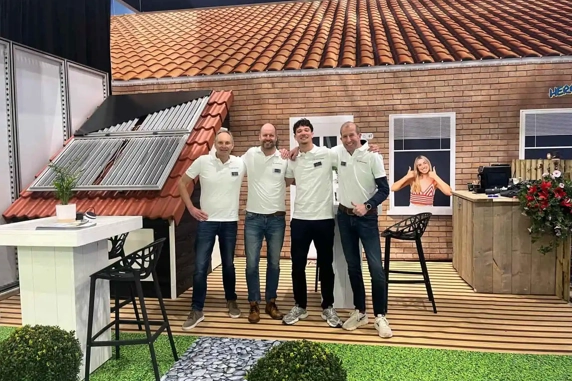 HR energy op beurs VSK met PVT systeem